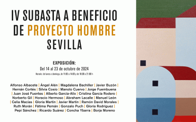 Inauguramos la exposición de la IV Subasta a beneficio de Proyecto Hombre